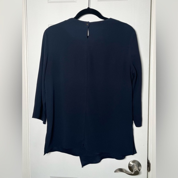 MM Lafleur The Bourgeois Blouse In Galaxy Blue Size Small - Picture 8 of 8